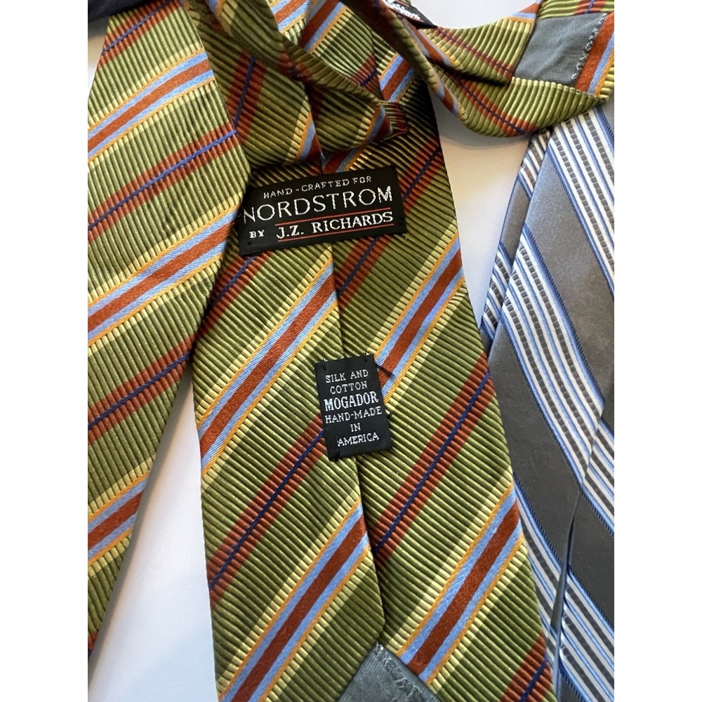 Lot Of‎ 4 Silk & Cotton Brooks Brothers, Baker, Screen Play, Nordstrom - Picture 6 of 8